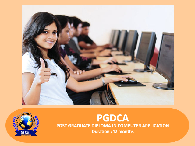 POST GRADUATE DIPLOMA IN COMPUTER APPLICATION (PGDCA)